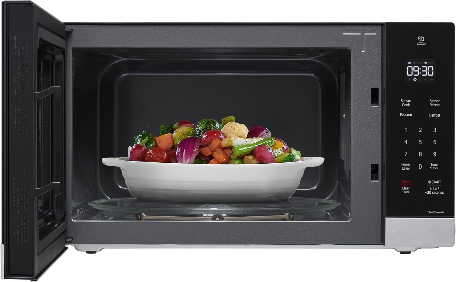 LG Countertop Microwave, 1.5 cuft., Stainless Steel, 21.44