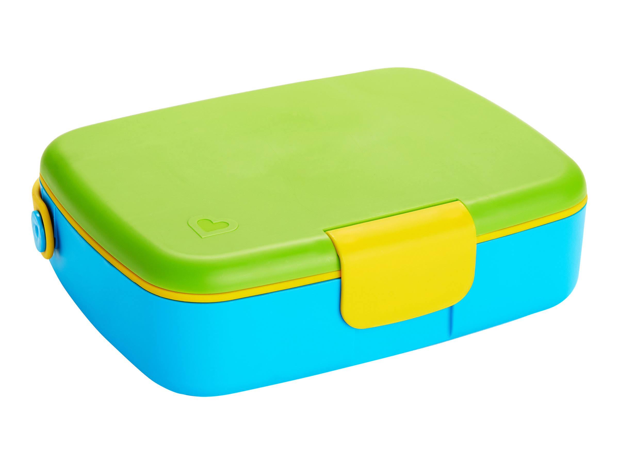 Munchkin - Lunch Bento Box with Stainless Steel Utensils