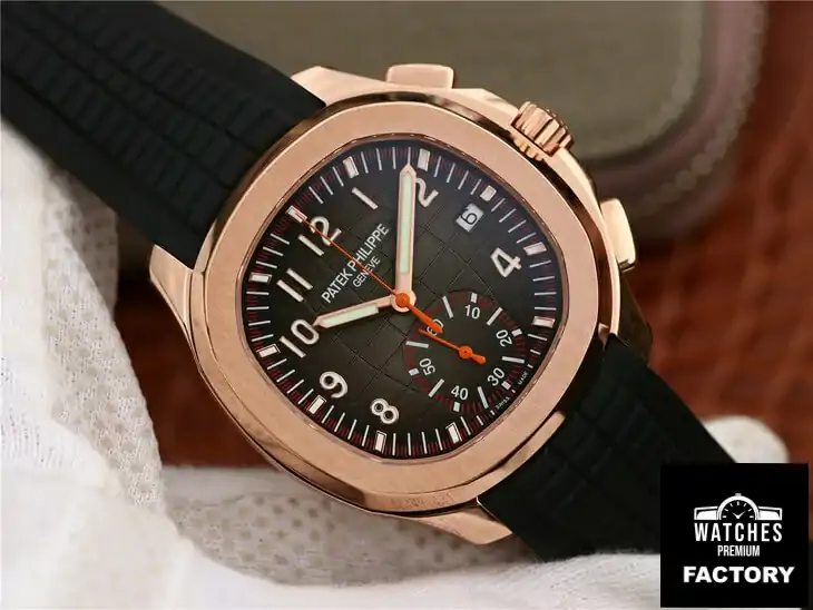 Patek Philippe Aquanaut 5968A-001 Black Rubber Strap