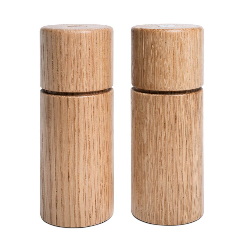 Bergen krydderkvern 12 cm natural oak
