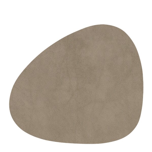 Nupo Curve glassunderlag 11x13 cm nomad grey