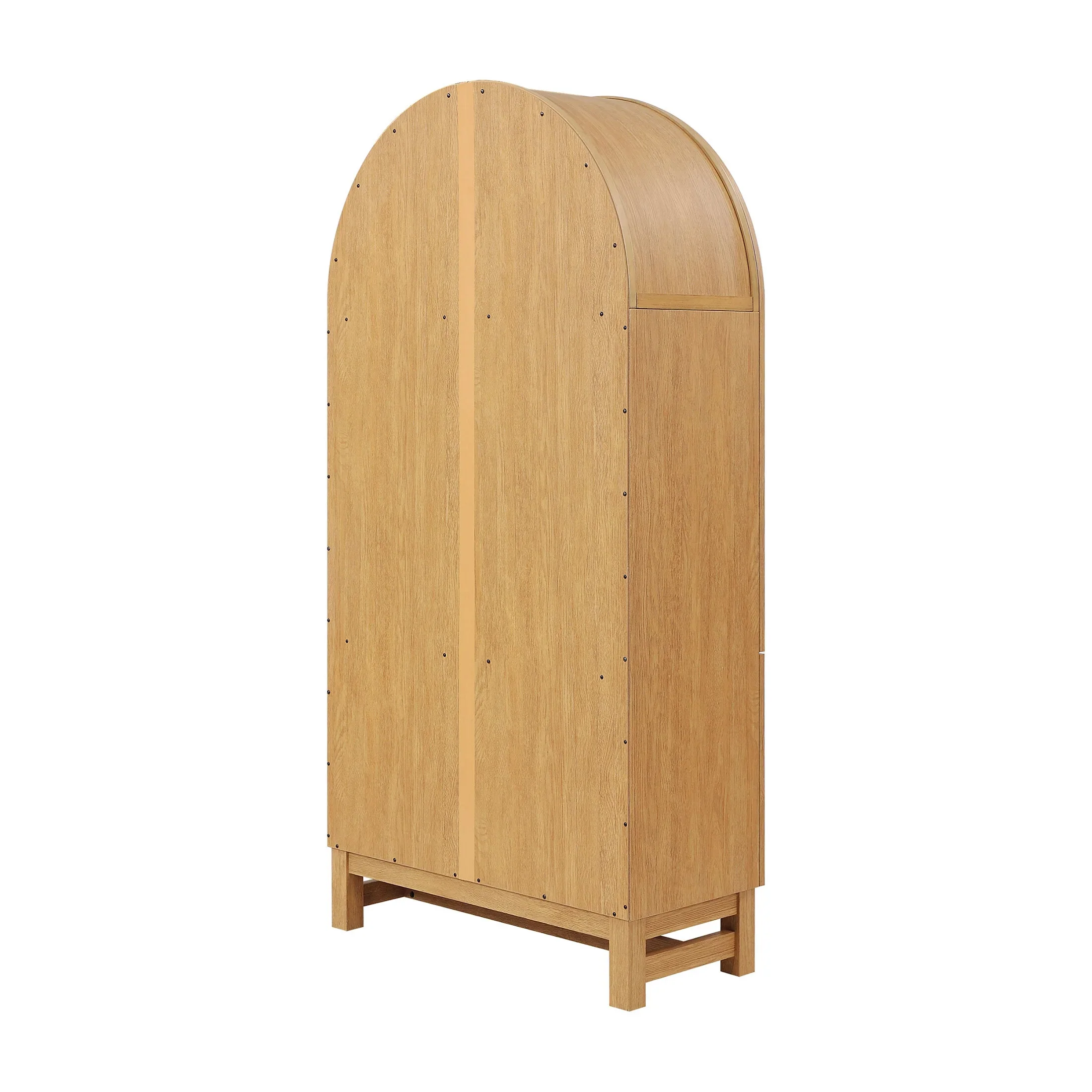 Better Homes & Gardens Juliet Kitchen Rounded Arch Cabinet, Rich Black