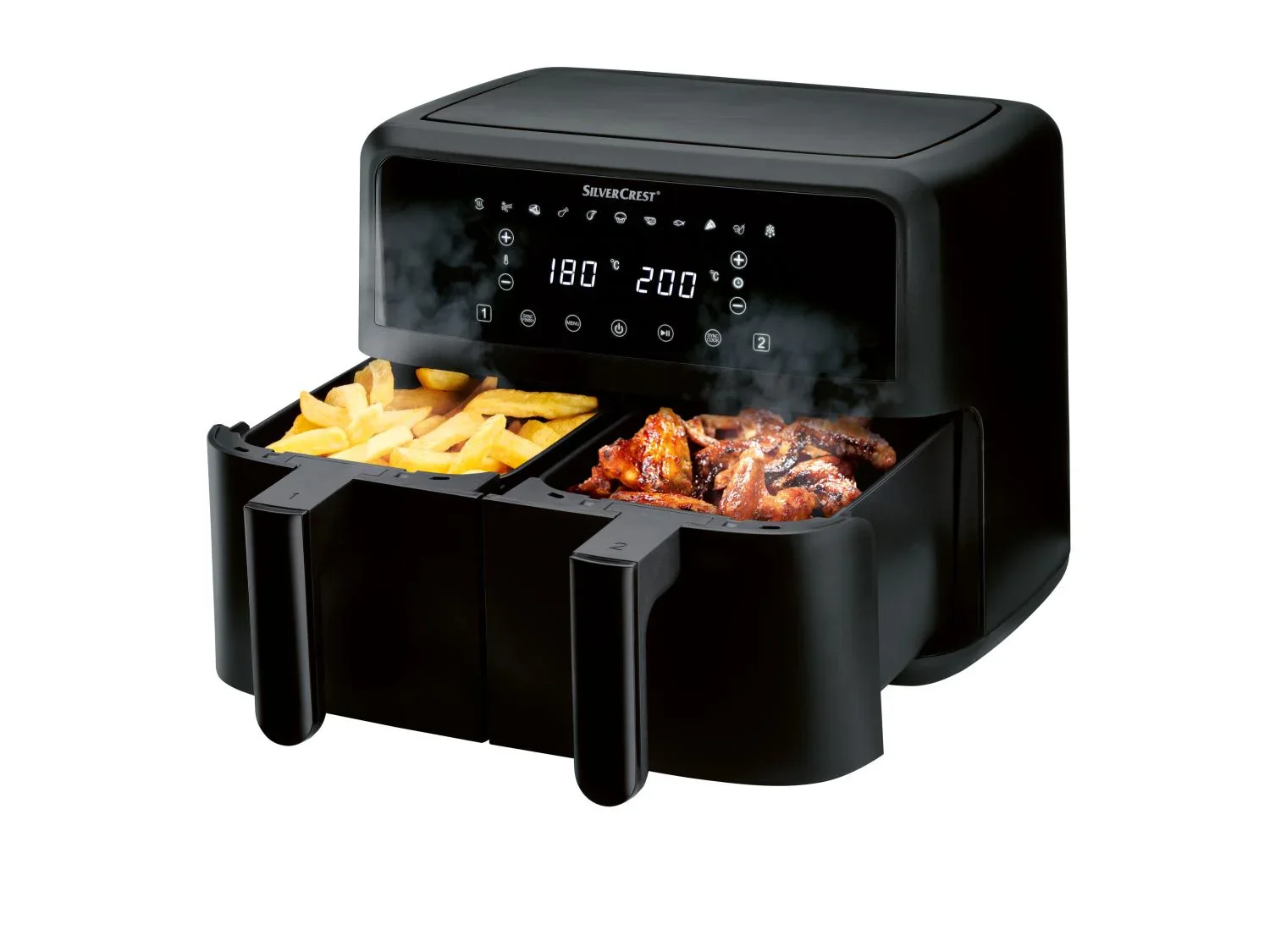 SILVERCREST KITCHEN TOOLS Friteuse  air chaud double zone