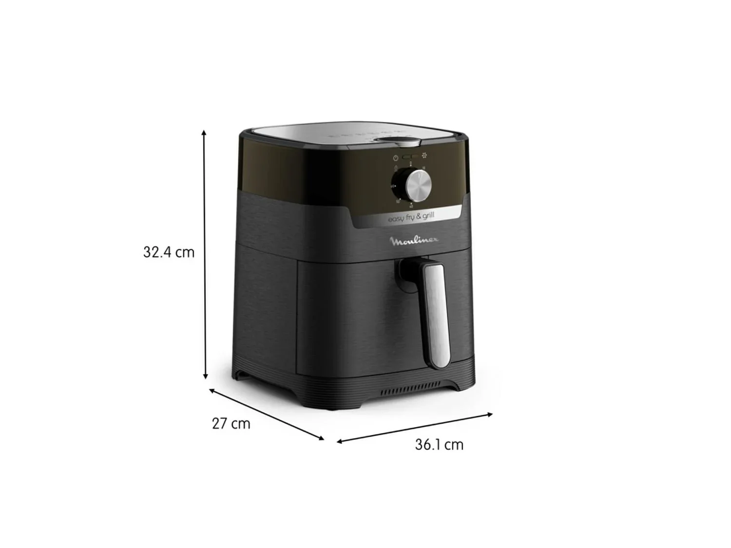 moulinex Friteuse  air chaud EZ5018, Easy Fry Grill, 4,2 L