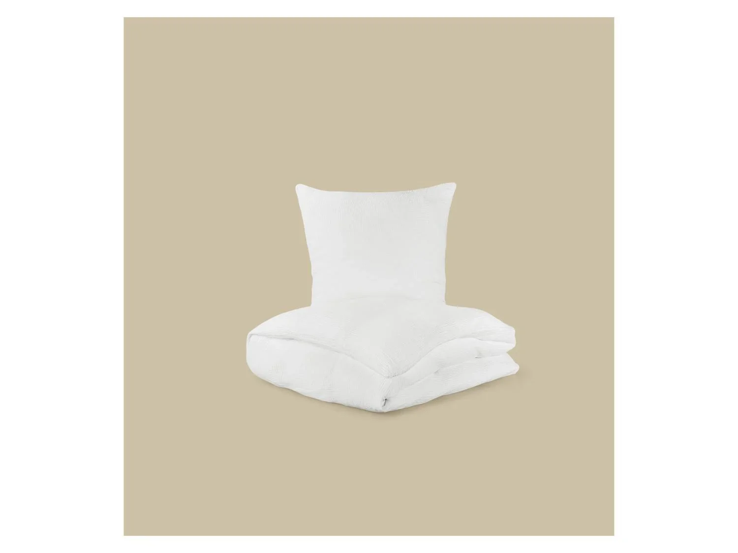 LIVARNO Parure de lit en mousseline Premium, 140 x 200 cm