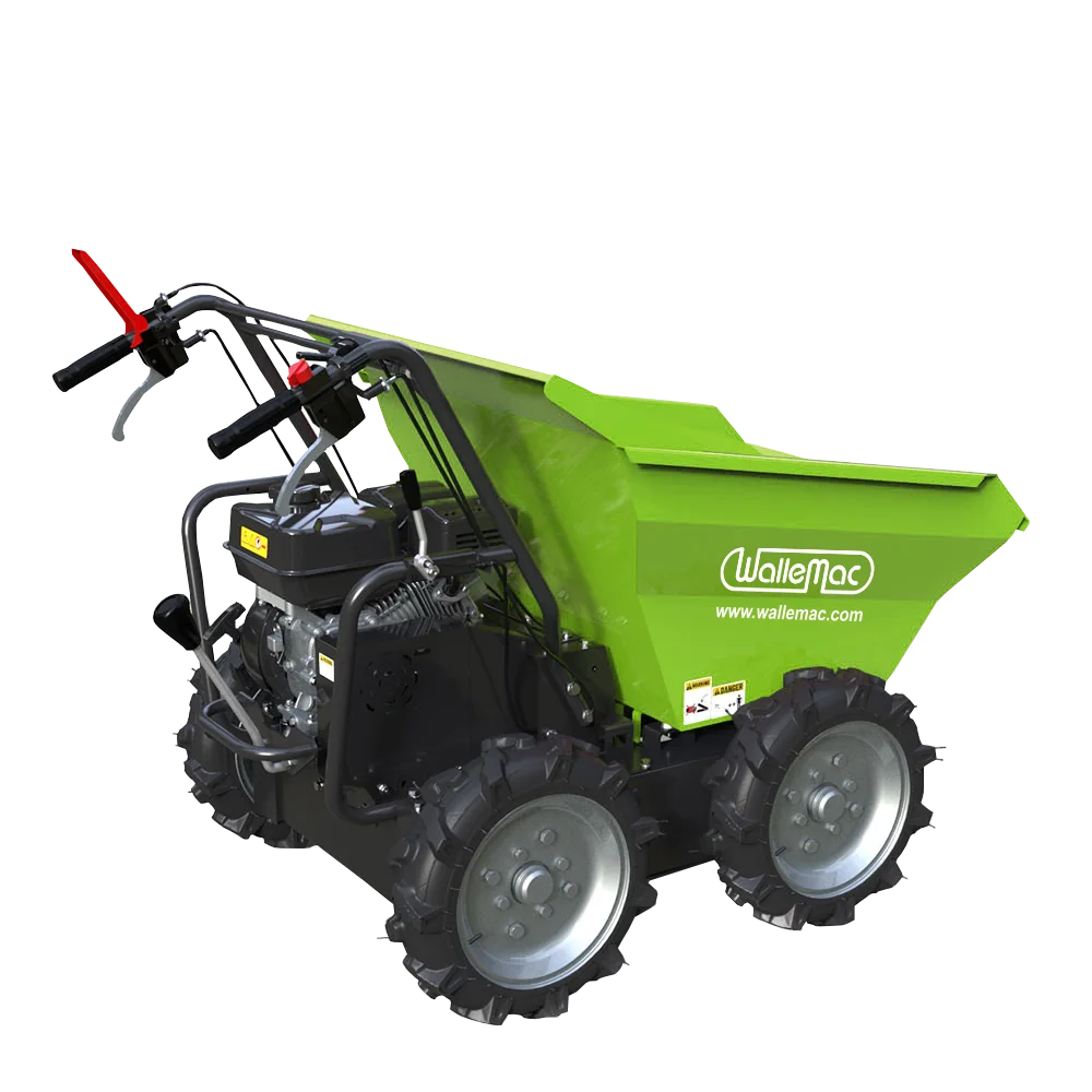 WD30W Power Wheelbarrow 660lbs Loading Capacity 212cc 6.5HP Gasoline Engine EPA Recoil Start Motorized Utility Dump Cart Mini Wheelbarrow ( Engine) - Image 3