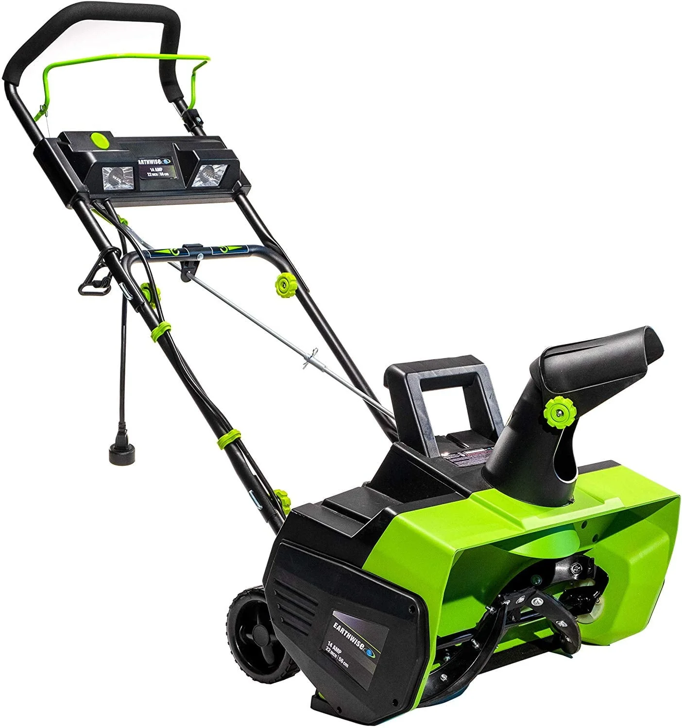 SN71022 22 Inch 14 Amp Electric Corded Snow Thrower with LED Lights