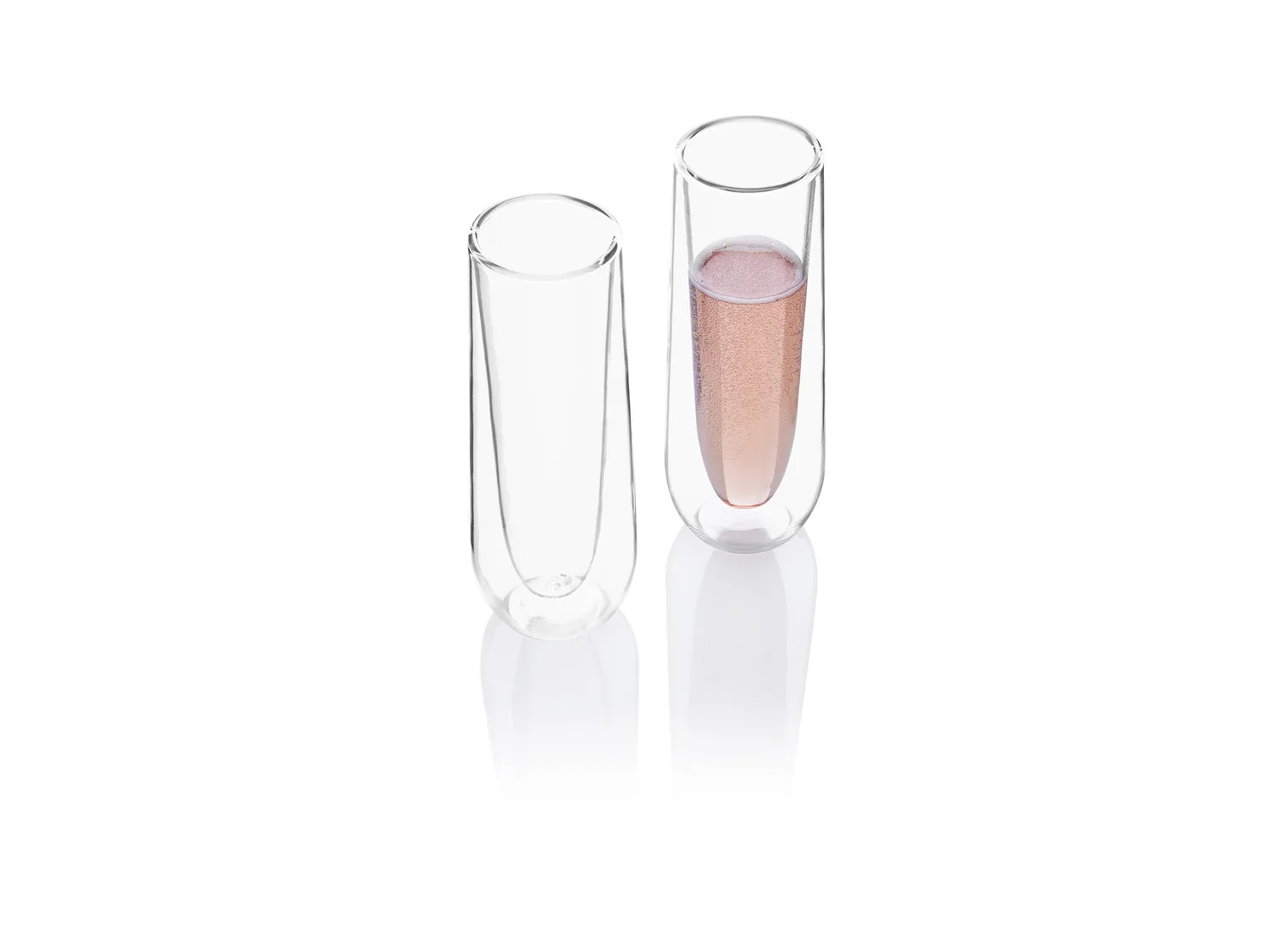 ERNESTO Lot de 2 verres  double paroi