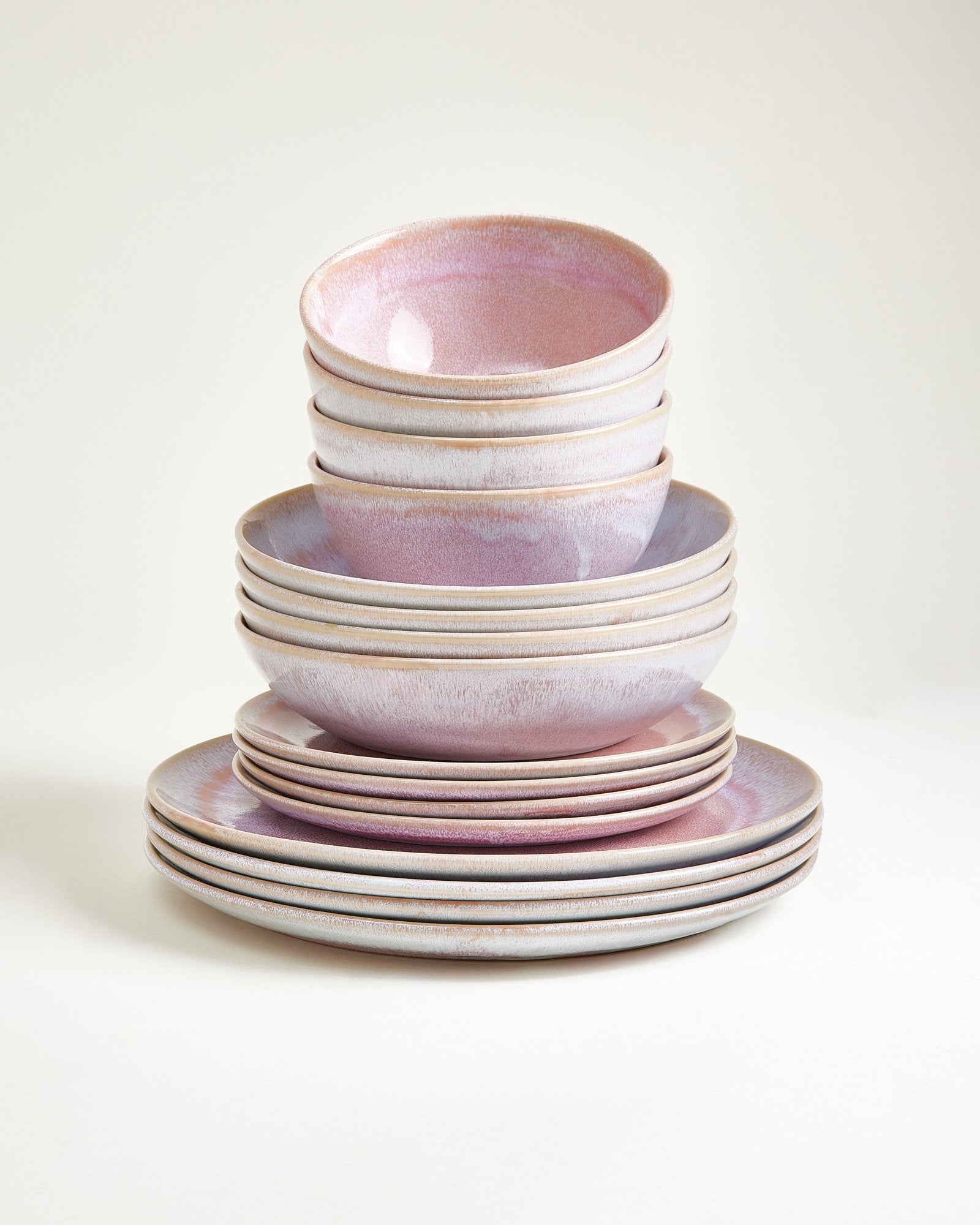 CORDOAMA - TABLEWARE SET CLASSIC ROSÉ 16 PIECES