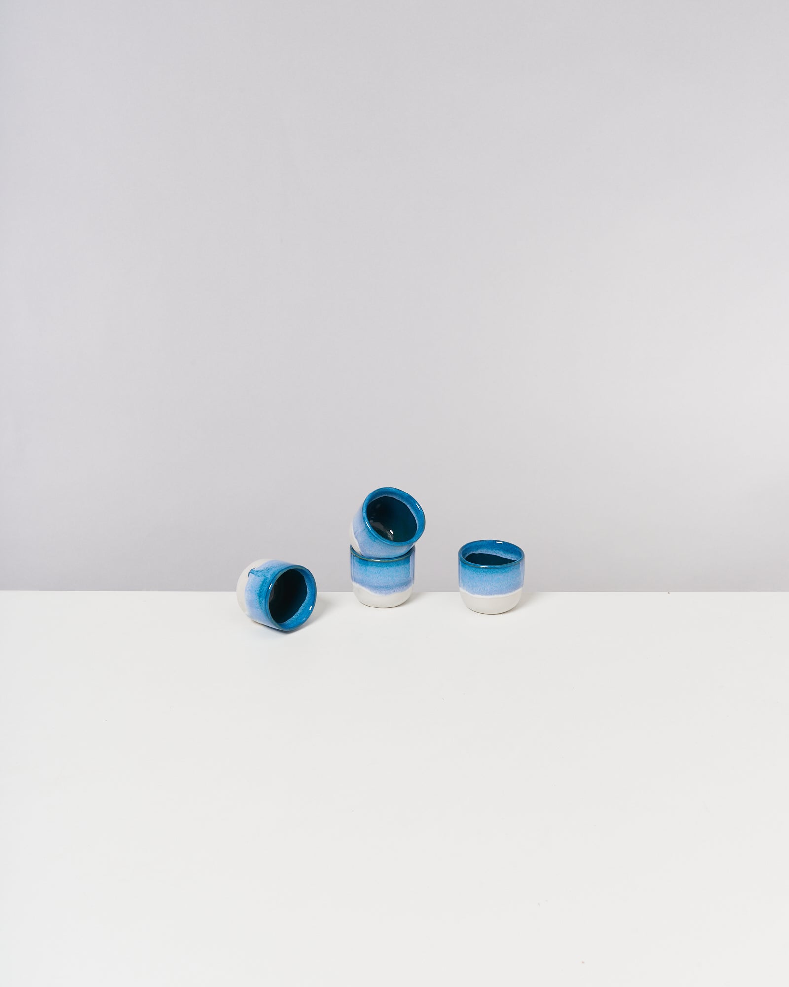 COIMBRA - ESPRESSO CUP TURQUOISE SET OF 4
