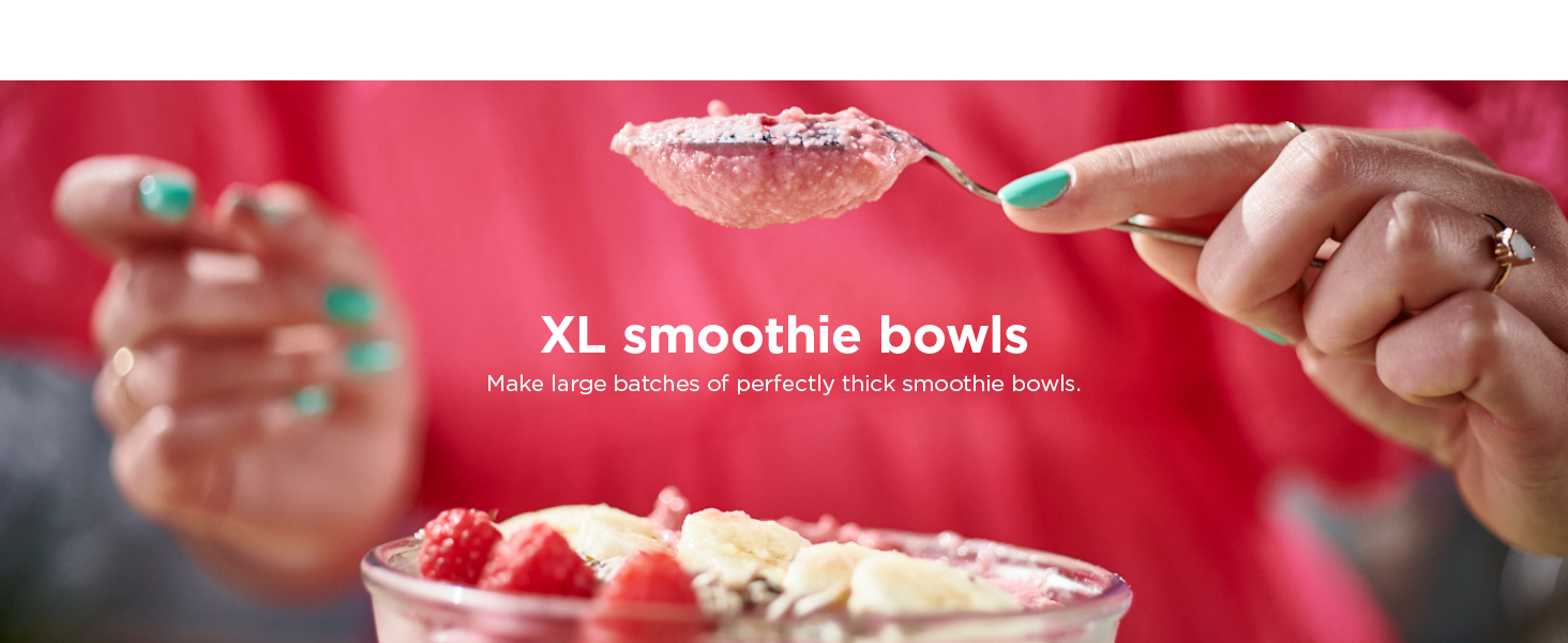 Easy meal prep XL smoothie bowls Frozen drinks & smoothies Perfect dough