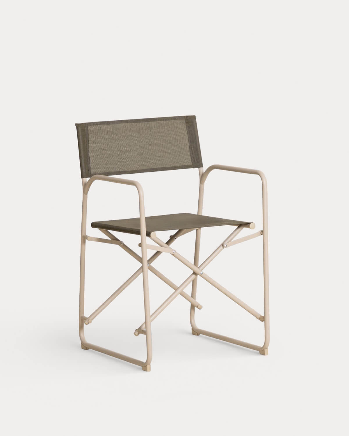 Bowye - Pack 4 Sillas de Exterior Plegable de Metal y Tela Bowye