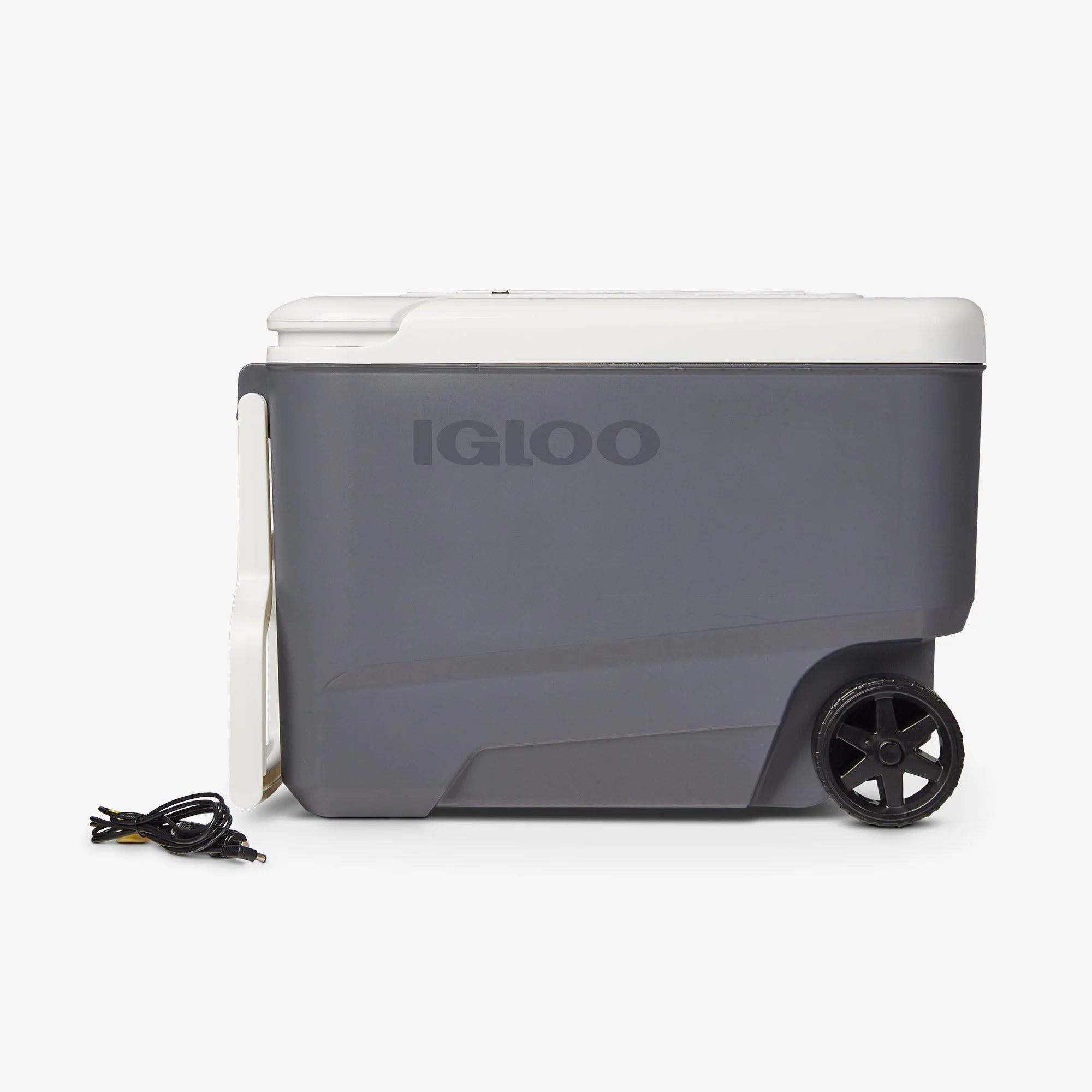 35 qt Hard Sided Electric Wheeled Thermocooler, Gray - Image 6