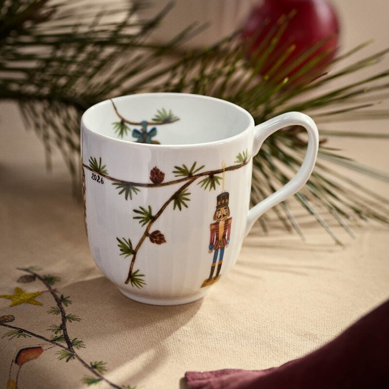 Hammershøi Christmas krus 2026 33 cl hvit