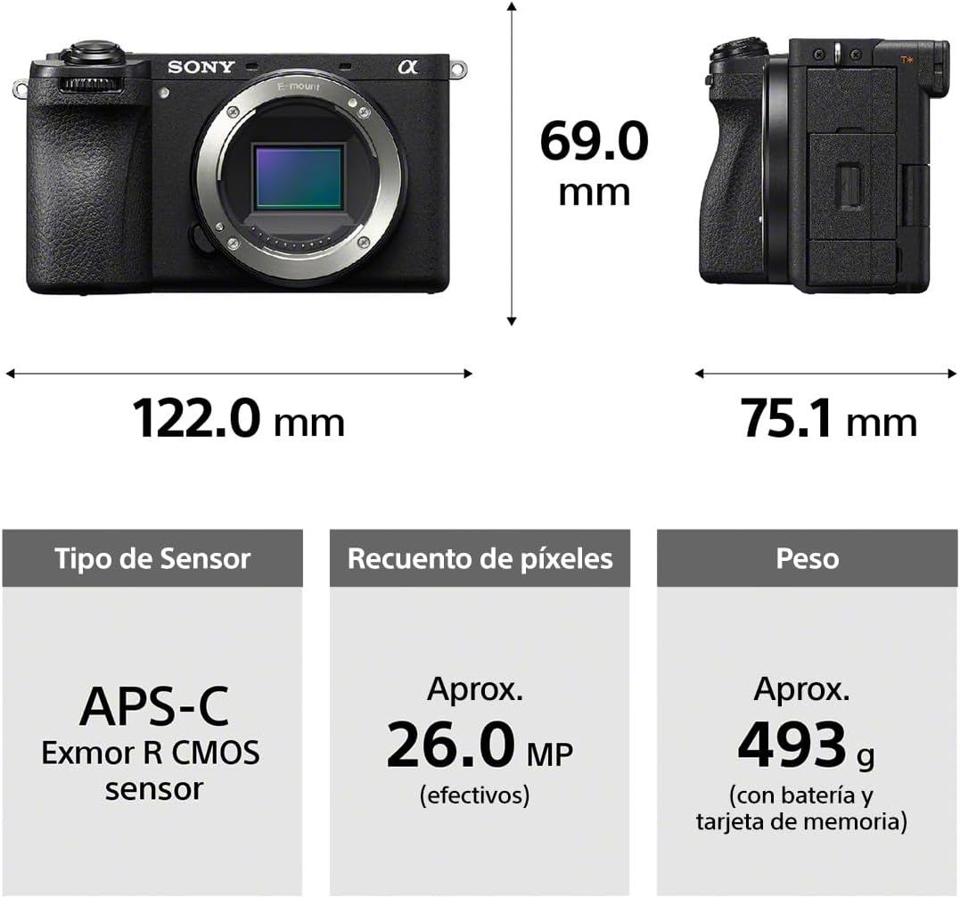 Sony Alpha 6700 APS-C Interchangeable Lens Hybrid Camera (Body Only)