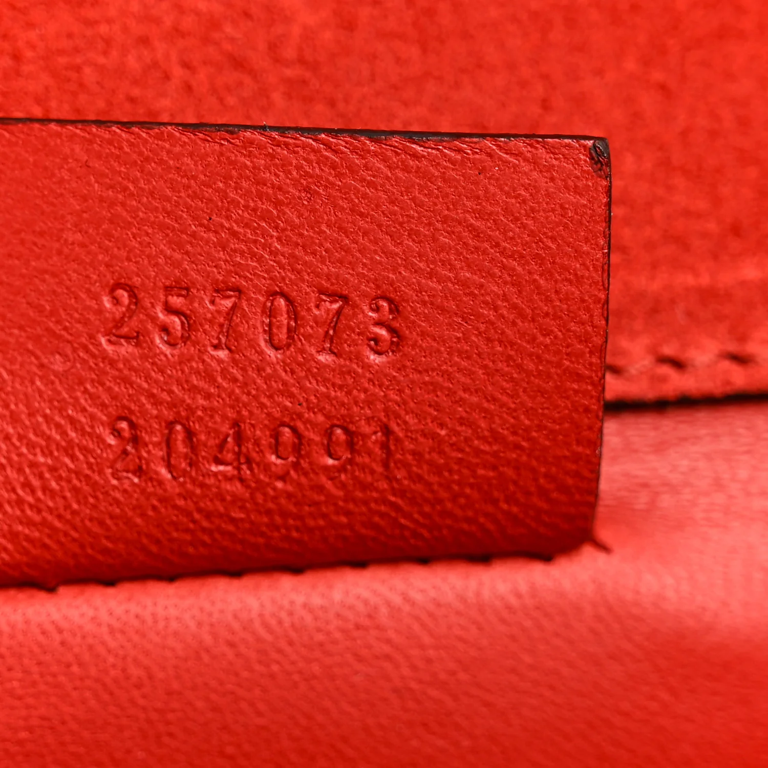 Patent Microguccissima Small Broadway Clutch Red