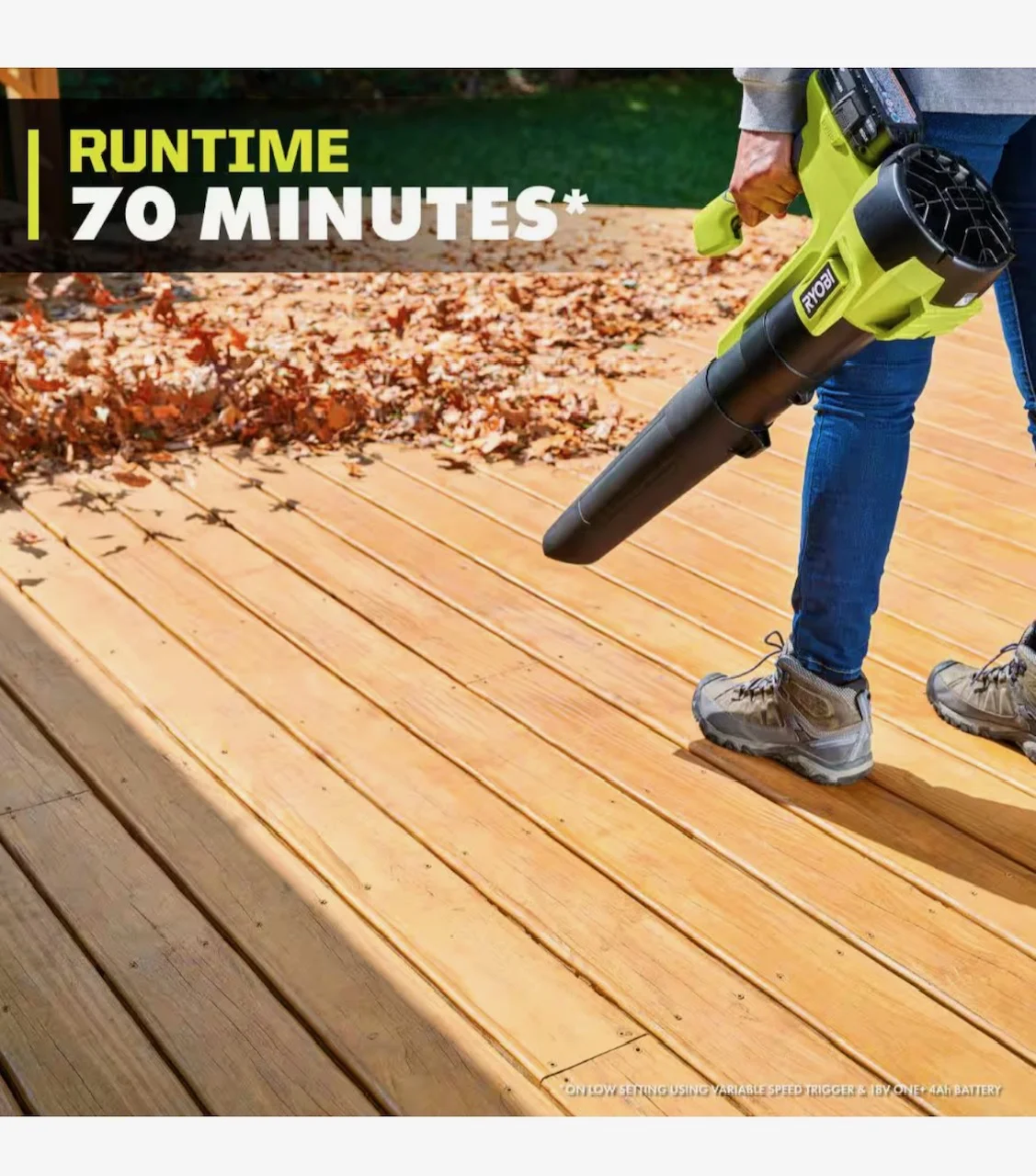 RYOBI ONE+ 18V 100 MPH 350 CFM
