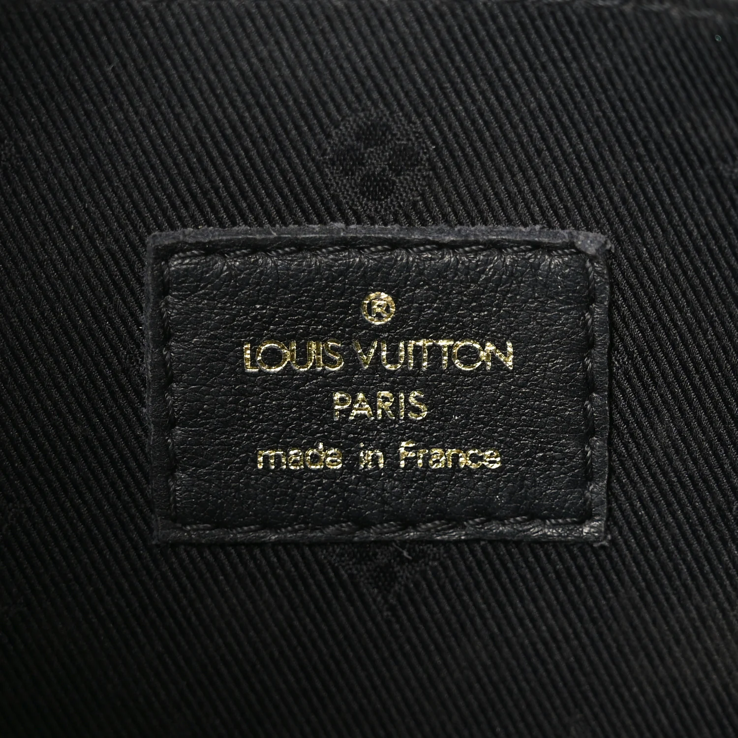 Calfskin Bubblegram Over The Moon Black