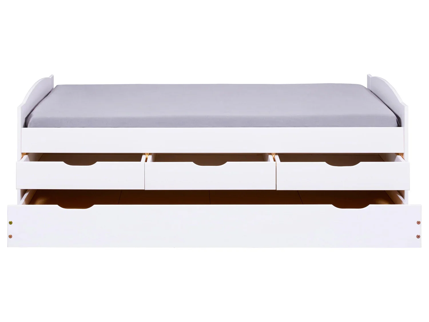 Inter Link Lit banquette 3 tiroirs, 205 x 63 x 96 cm