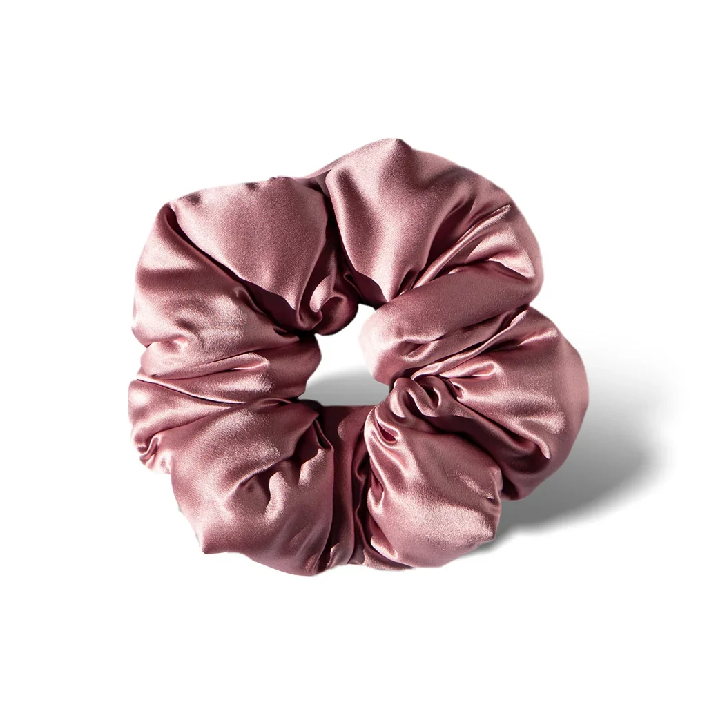 Damask Rose - Padded Scrunchie
