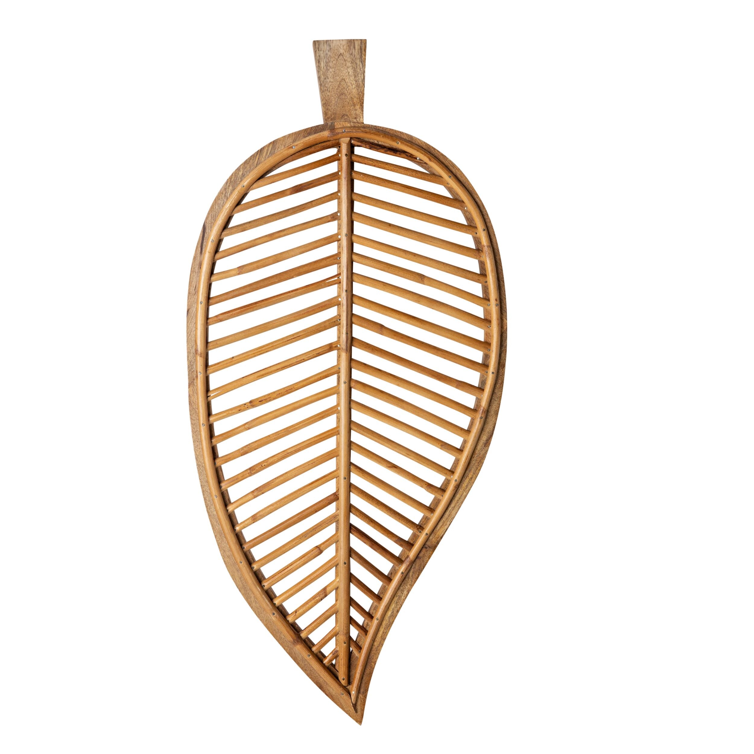 Bamboo Leaf Wall Hanging Small