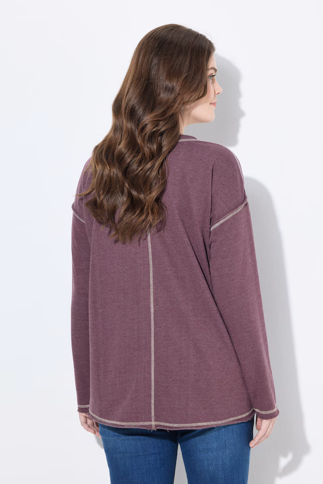 Texas Contrast Stitching Sweatshirt
