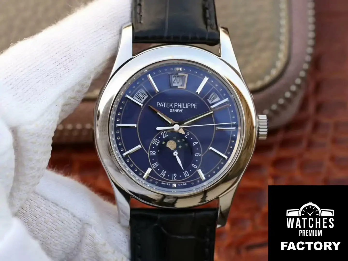 Patek Philippe Annual Calendar 5205G-013 Blue Dial