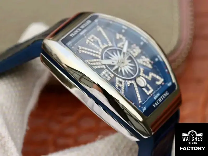 Franck Muller Vanguard V45 45MM Blue Dial
