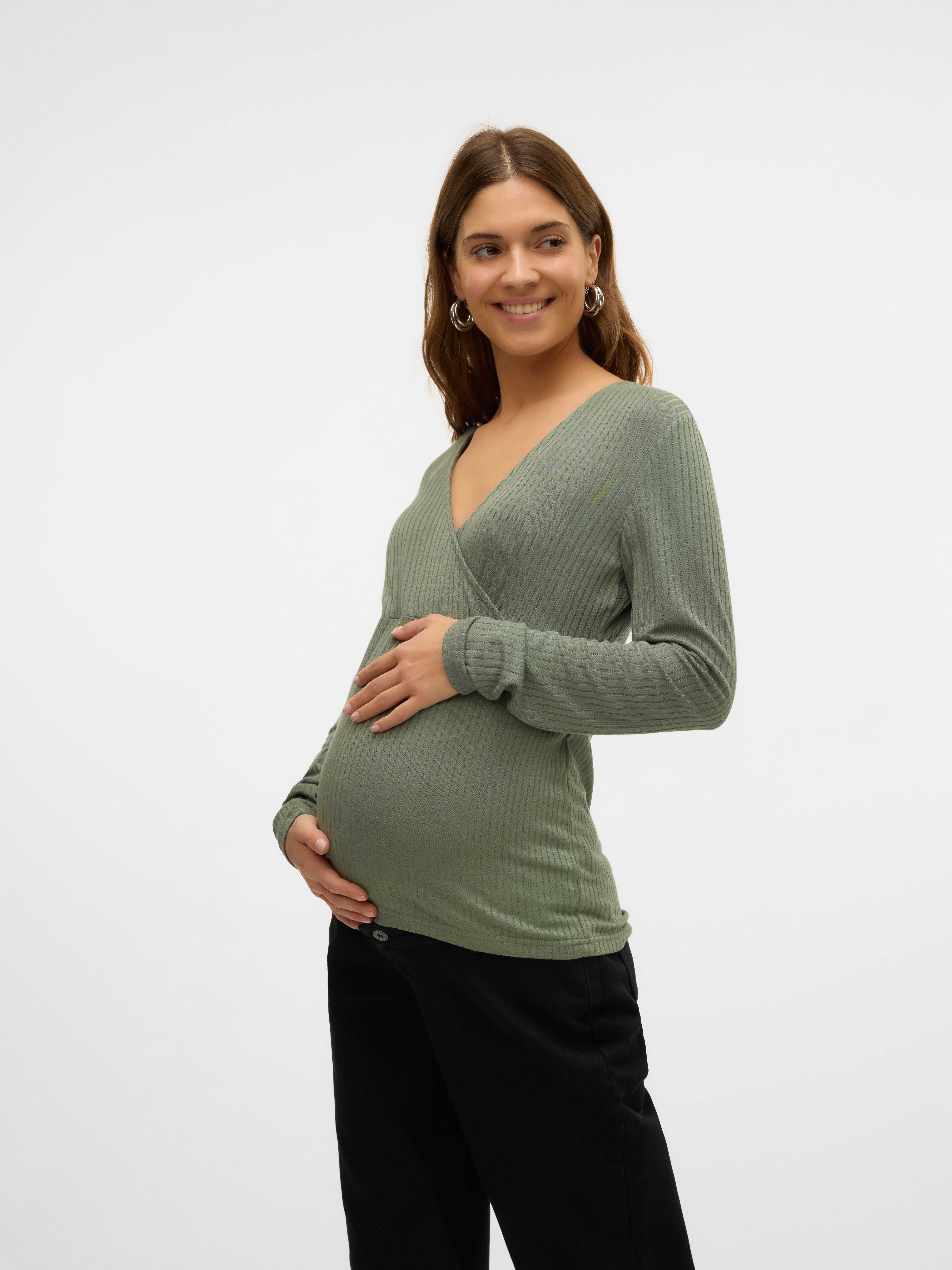 VERO MODA® Regular Fit V-Neck Top