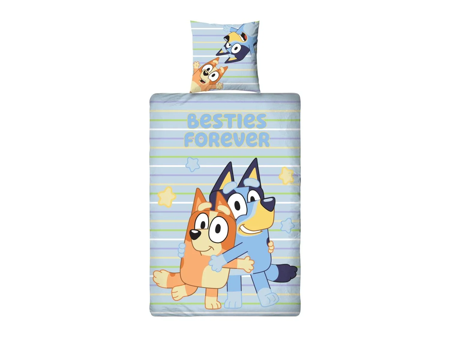 Parure de lit double face pour enfant, 140 x 200 cm