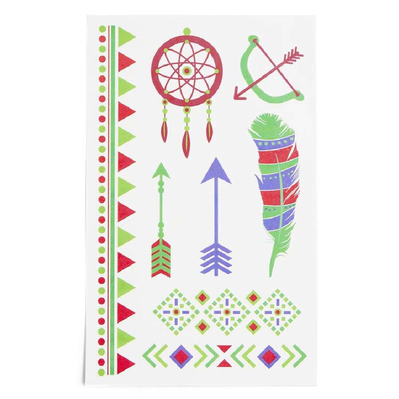 Tatouage éphémère 4 modèles