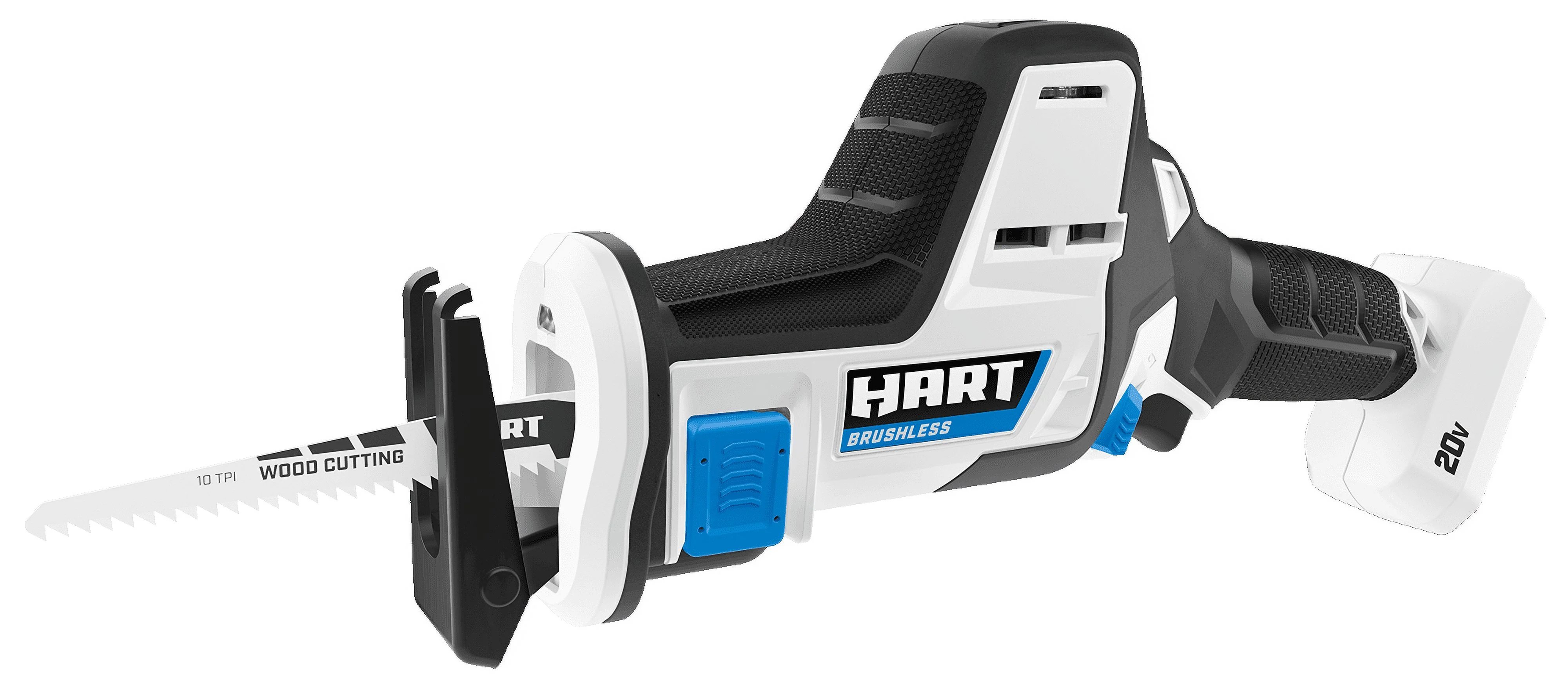 20-Volt Brushless One-Handed Reciprocating Saw with 4Ah Battery and Charger Starter Kit Bundle - Image 2