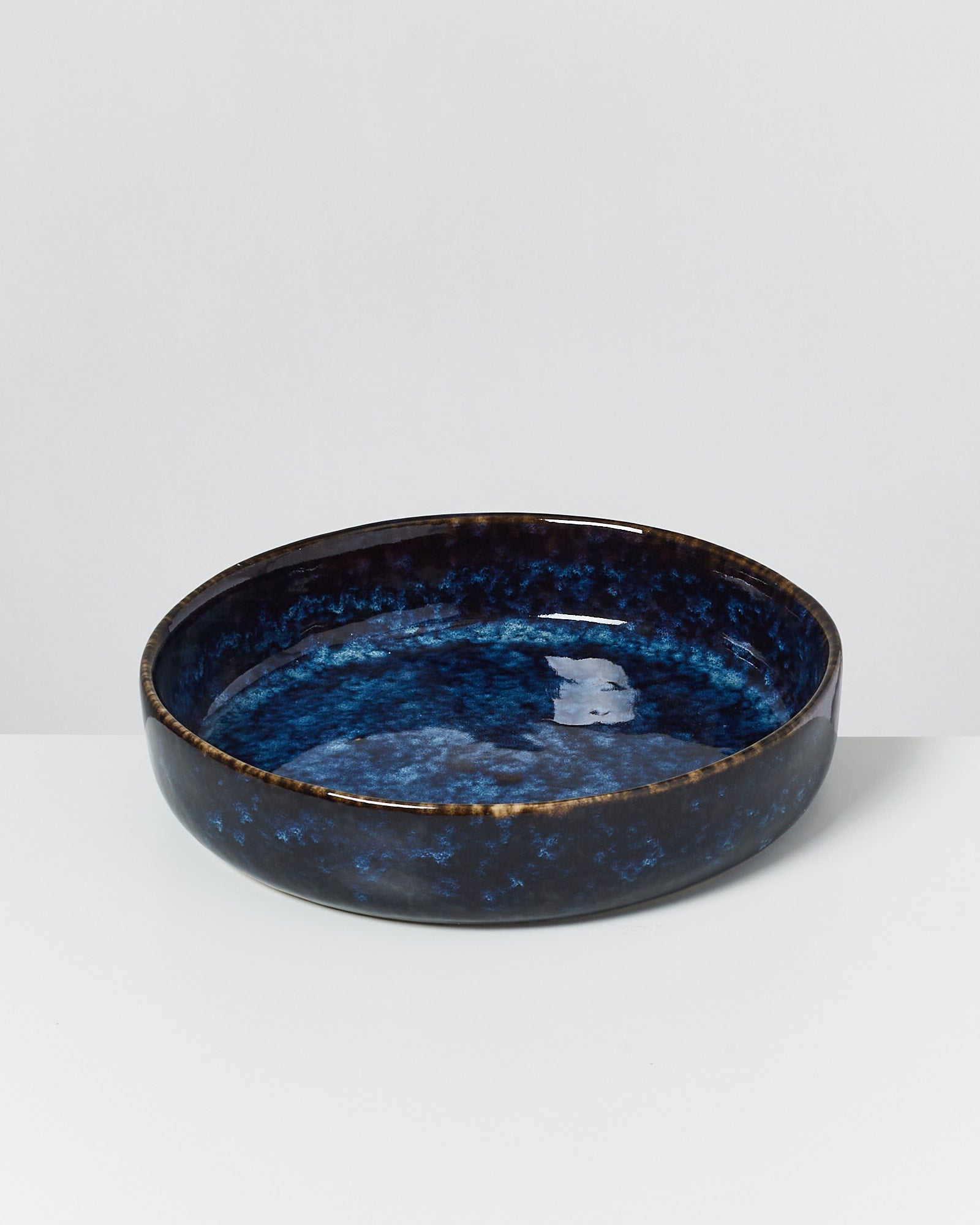 CORDOAMA - PASTA PLATE MODERN DARK BLUE