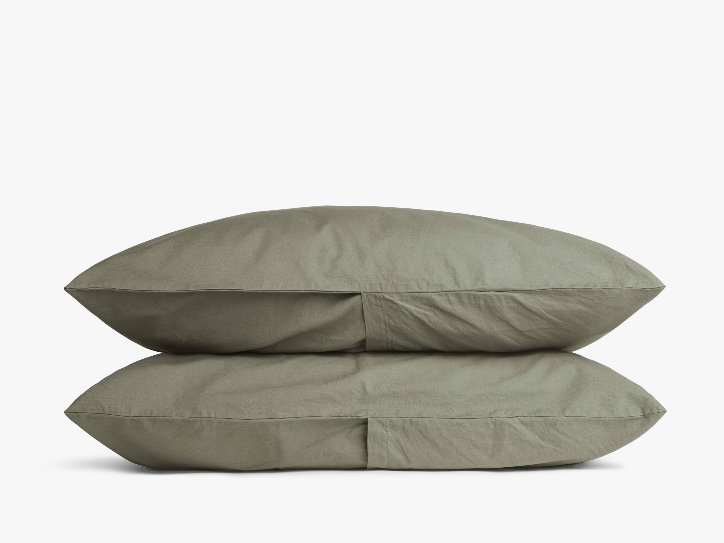 Parachute Percale Pillowcase, Set of 2 - Moss