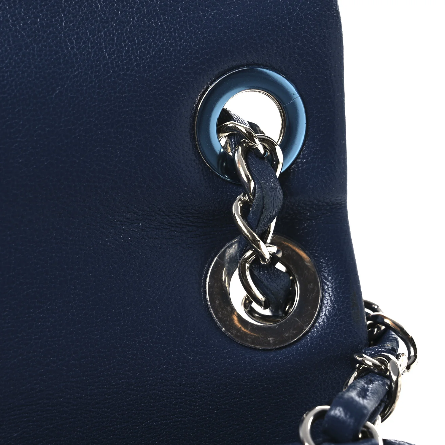 Calfskin Quilted Small Urban Spirit Backpack Blue