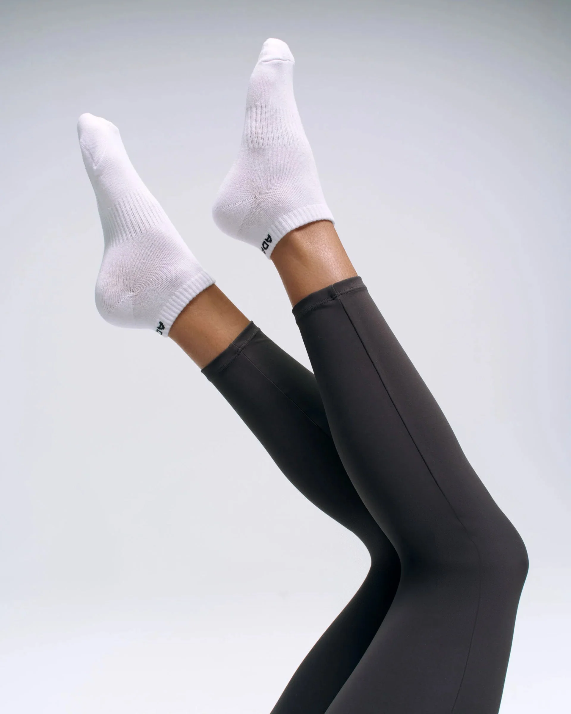 Pilates Grip Socks - White