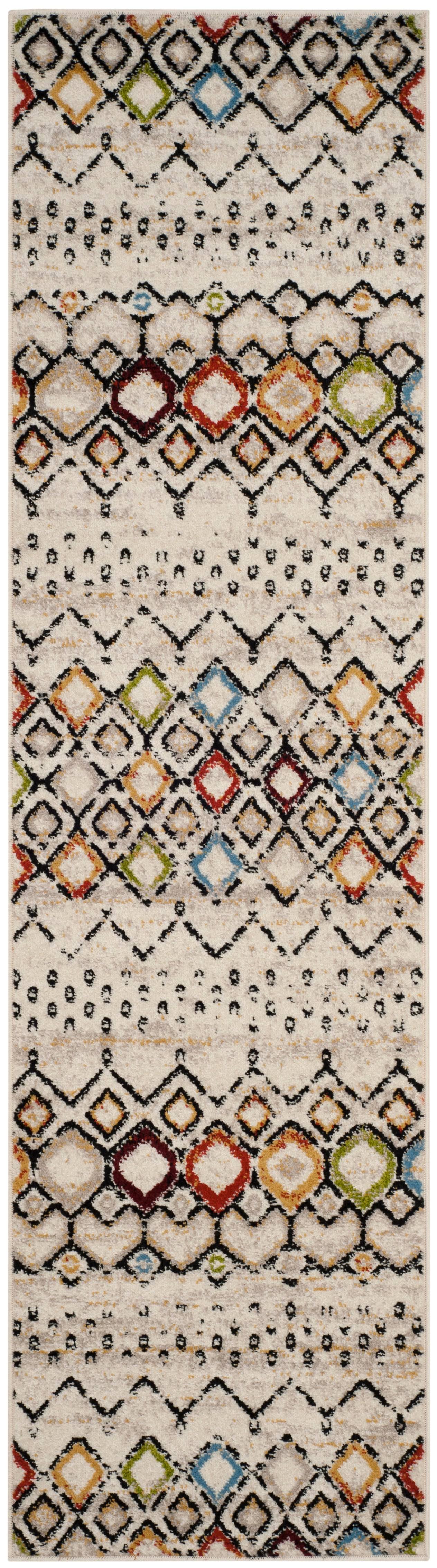 Safavieh Amsterdam AMS108K Ivory - Multi 10' x 14' Area Rug
