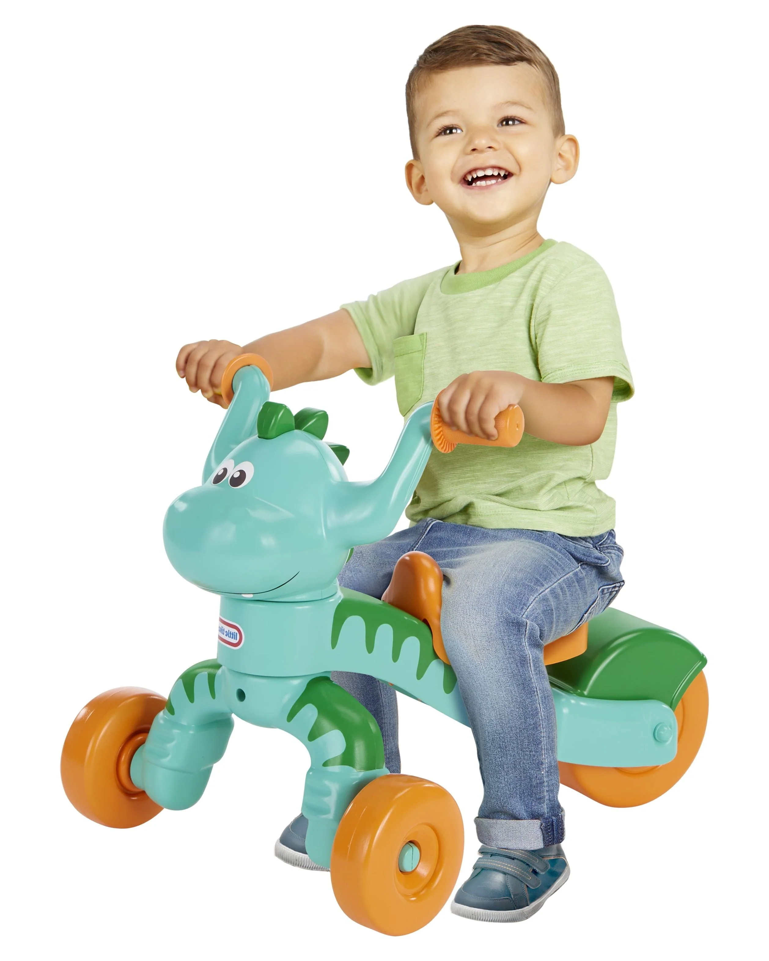Little Tikes Go  Grow Dino Foot to Floor Dinosaur Tricycle for Toddlers Ride on Toy, Kids Boys Girls Ages 12 Months to 3 Years