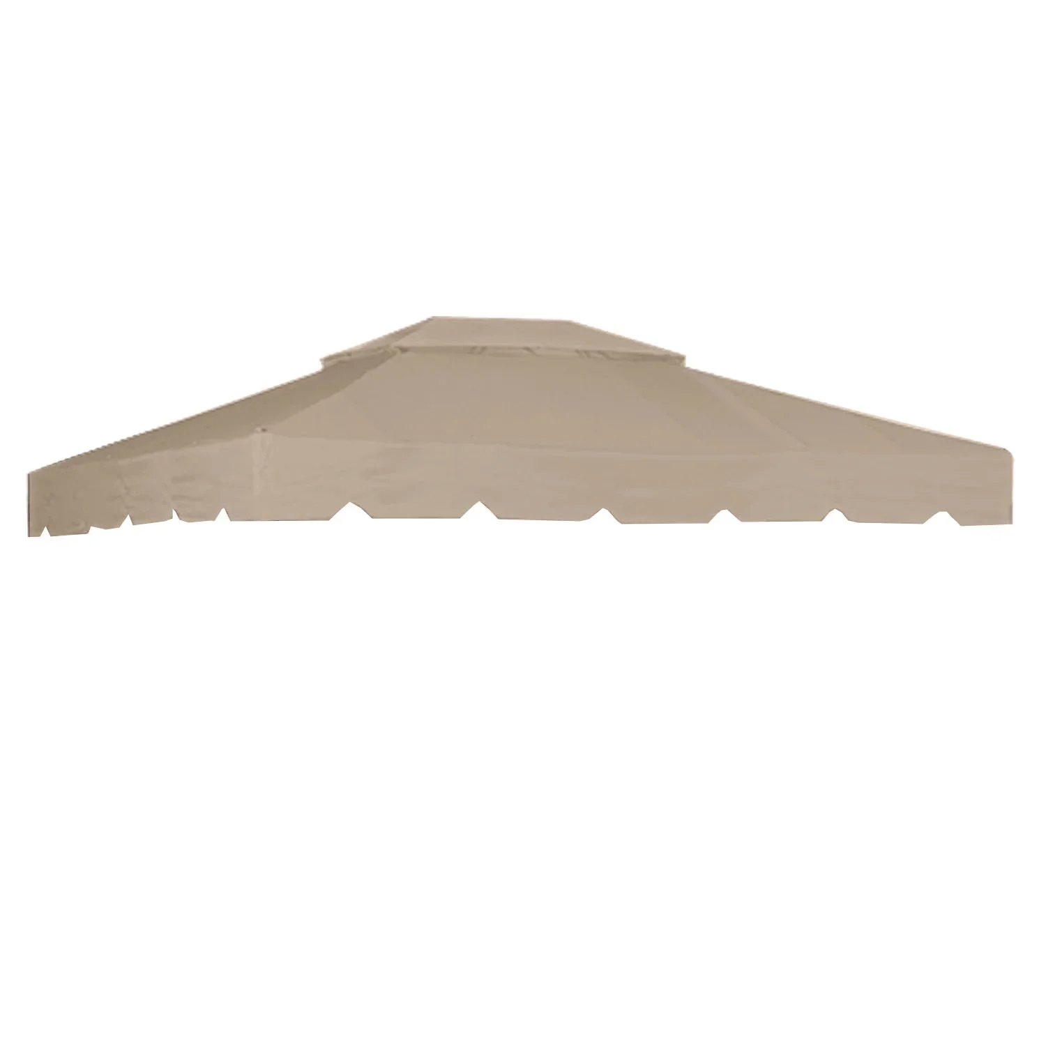 Garden Winds Replacement Canopy Top and Side Netting Set for 10 x 12 Garden House Gazebo, Riplock 350