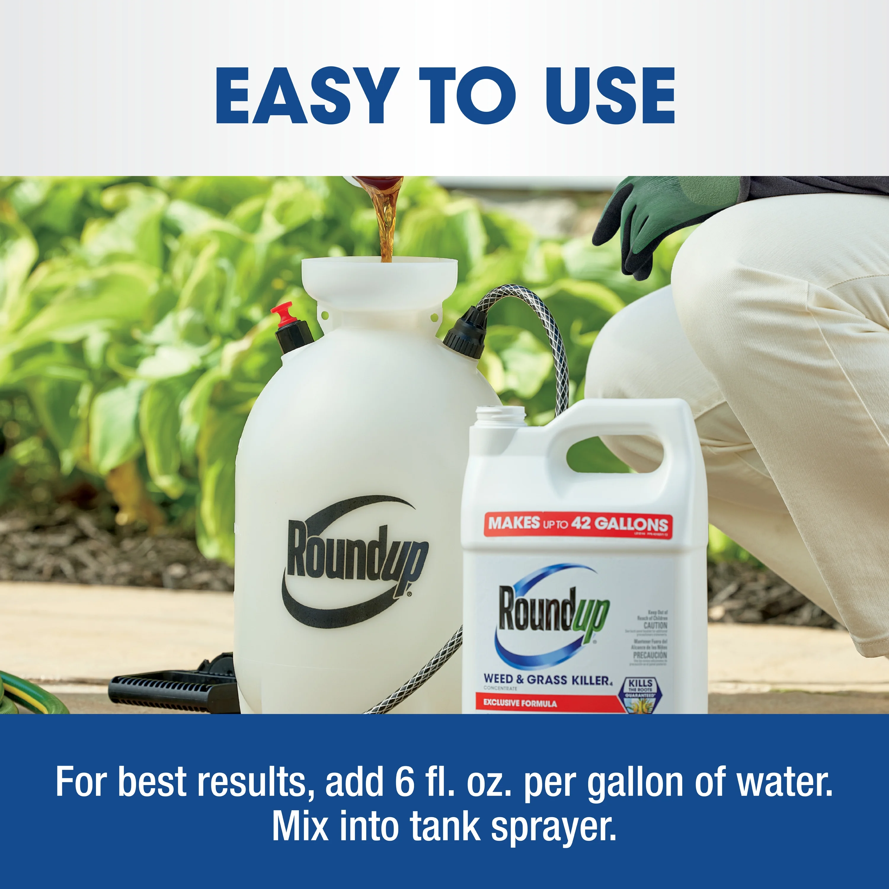 Weed Grass Killer? Concentrate, Use In Flower Beds and other areas of your yard, 1 gal.(1 gal) - Image 9