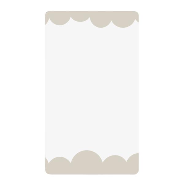 Bubbly speil 40x70 cm lite beige