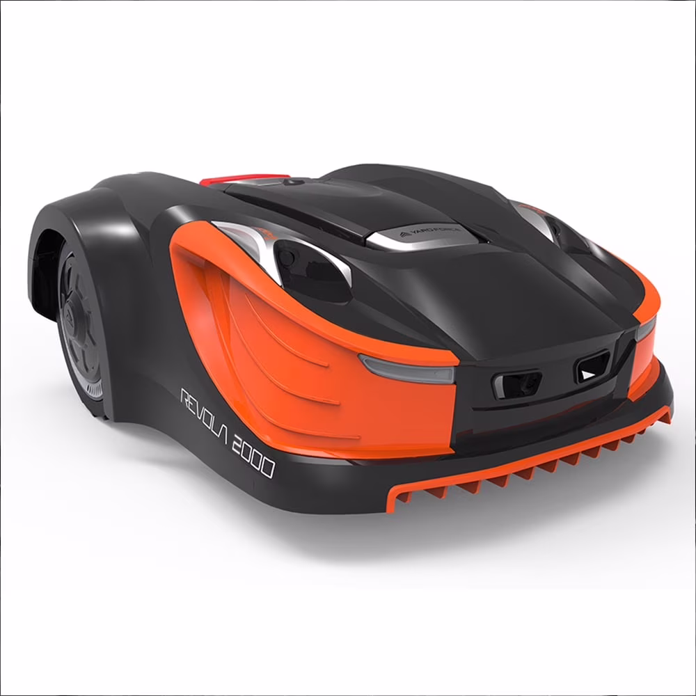 Yard Force 28 Volt Robotic Lawn Mower with Brushless Wheel Motors, Wi - Fi Control, Cloudhawk App