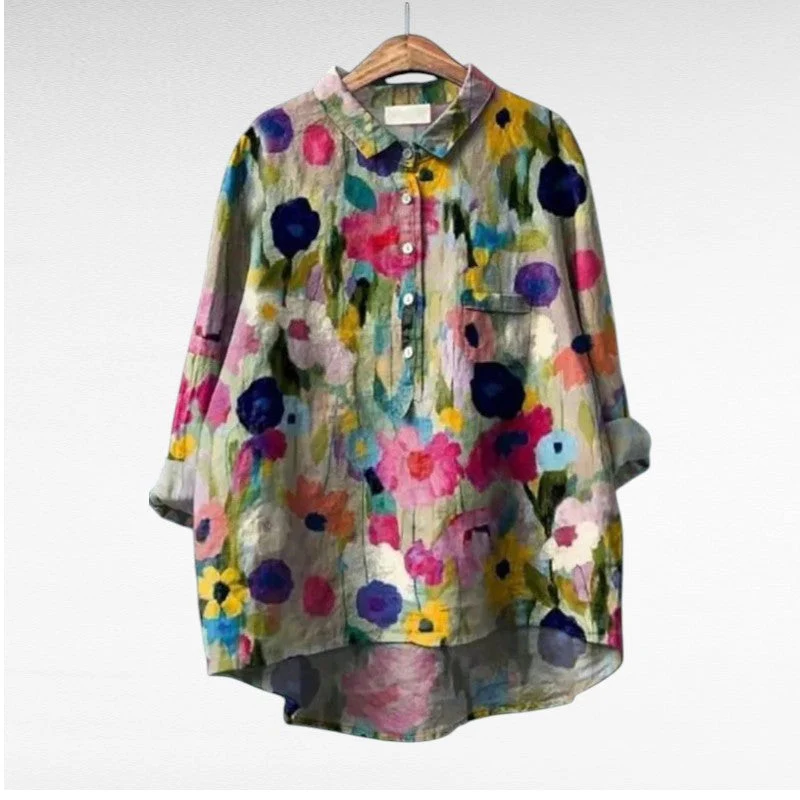 Claire | Blouse d'été élégante Linne