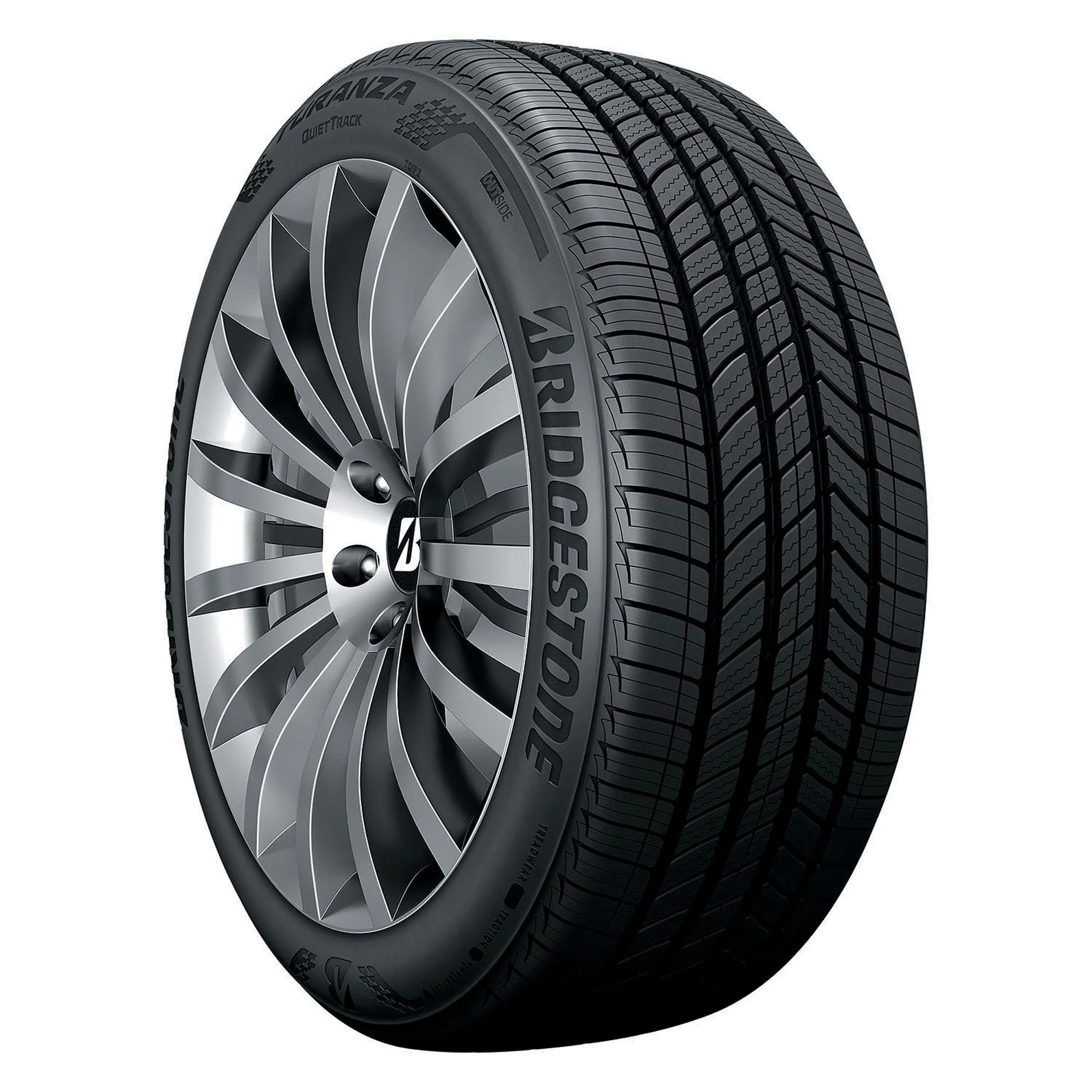 Turanza QuietTrack All Season 225/45R17 91V Passenger Tire Image 5