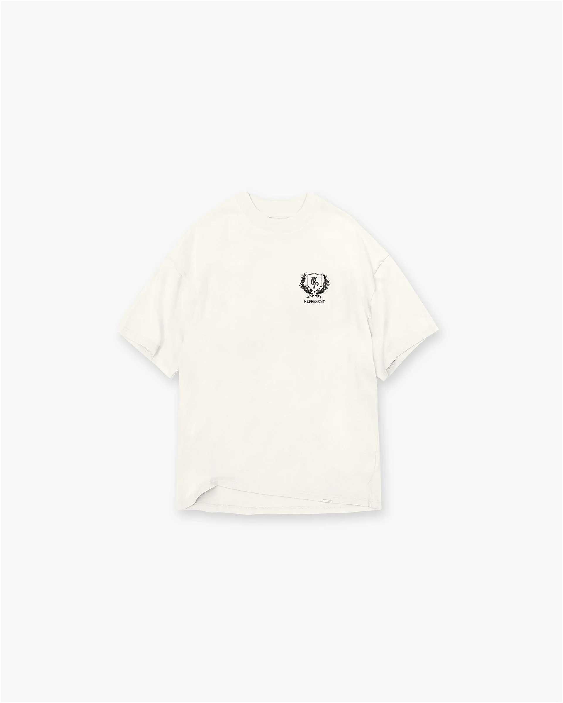 Crest T-Shirt - Flat White