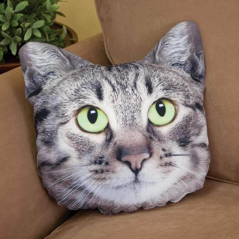 Custom Head Photo Face Pillow 3D Portrait Pillow Christmas Gift, Height:15cm/5.9'' / One Side Print / Whole Body