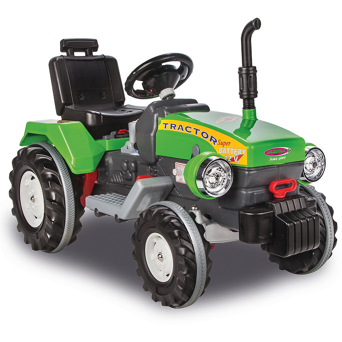 Tracteur électrique Jamara Power Drag 12V vert