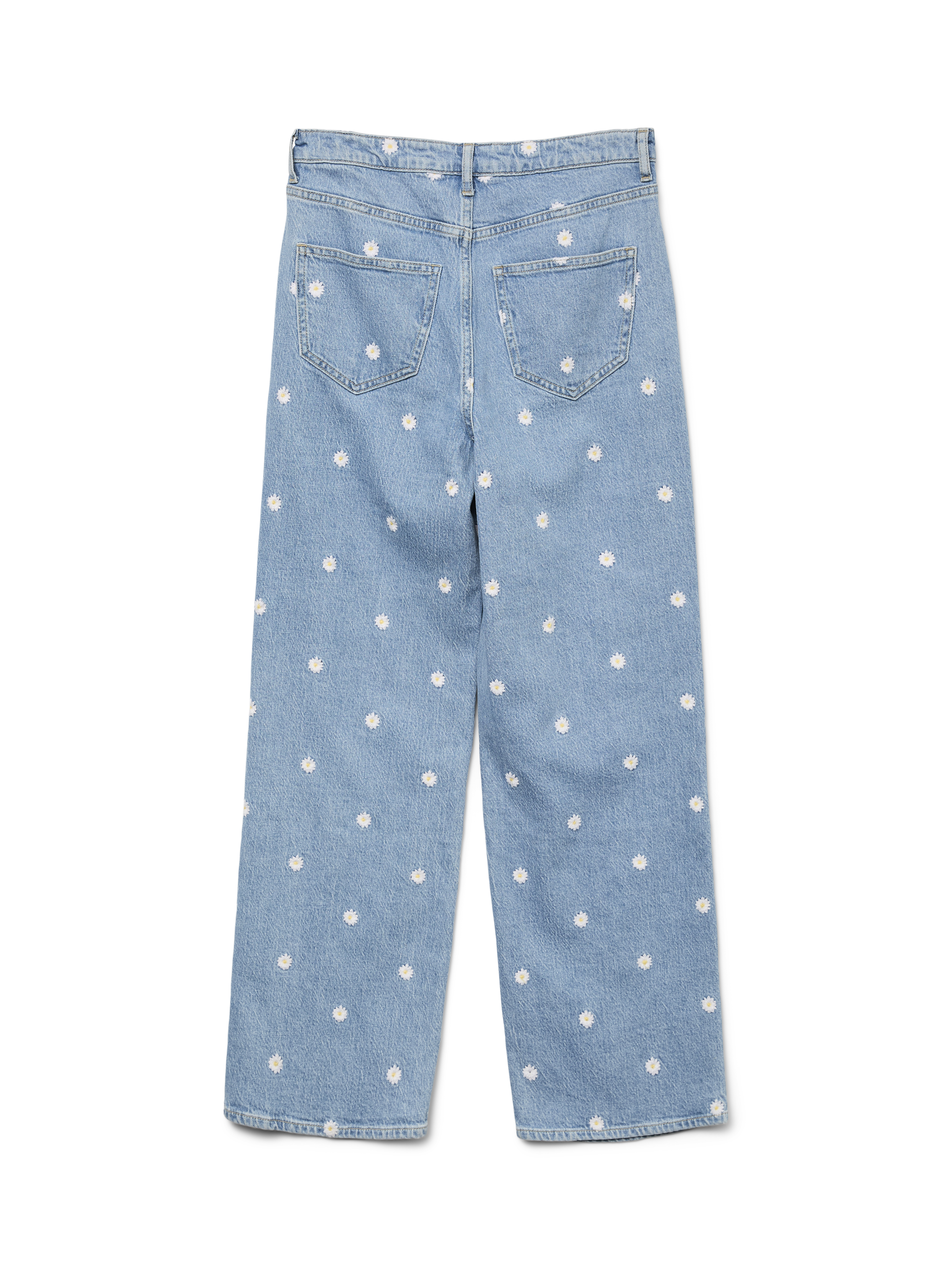 VERO MODA® VMTESSA High rise Wide Fit - Cropped Jeans