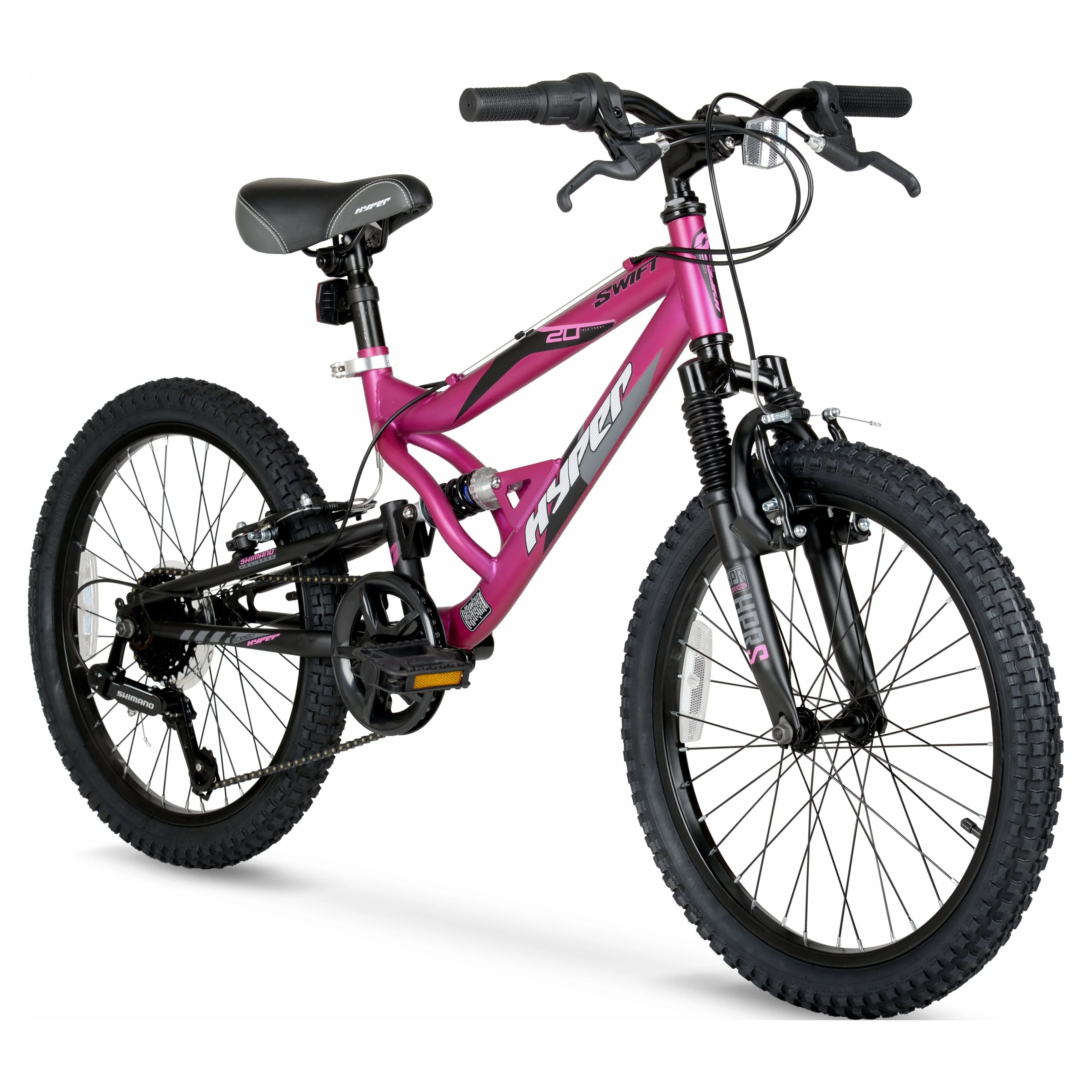 20" Swift Mountain Bike, Magenta, Youth, Age Group 8-13 Years(Pink/20") - Image 2