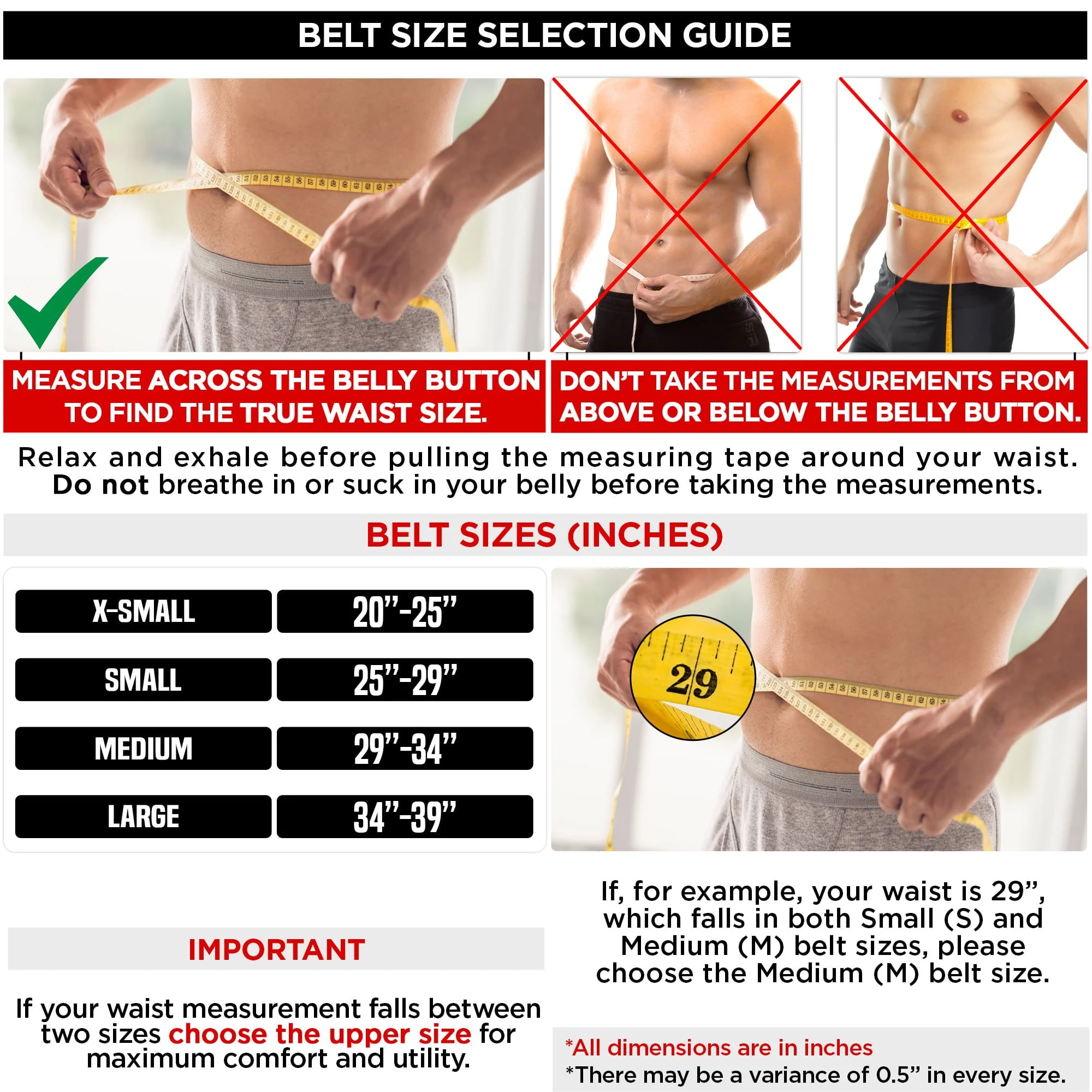 RDX Weight Lifting Belt, 6 Inch Curved Padded Back Lumbar Support, Functional Fitness Strength Training, Core Exercise Workout Bodybuilding Powerlifting Deadlifts Squats, Home Gym Equipment